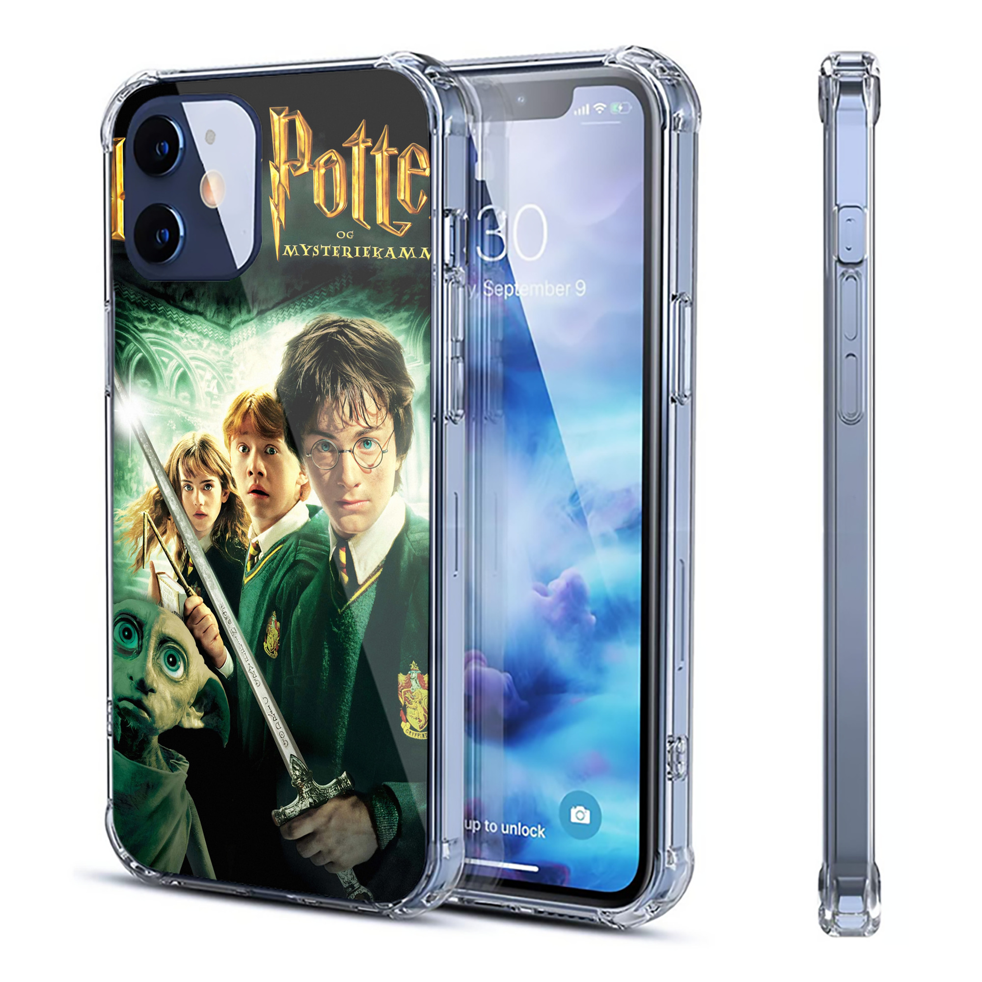 （画像用） Harry Potter ハリー・ポッターシリーズ 【iPhone 12シリーズ対応】透明スマホケース（クリアソフトケース）